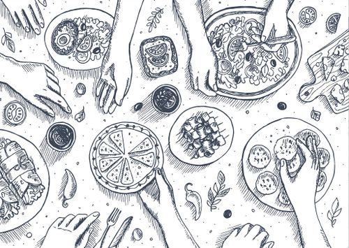 Around the Kitchen Table with Peace House Community Brunch