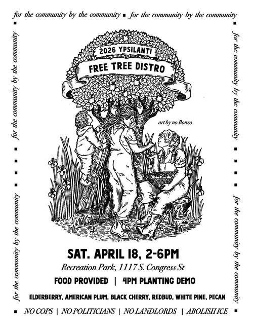 2026 Ypsilanti Free Tree Distro