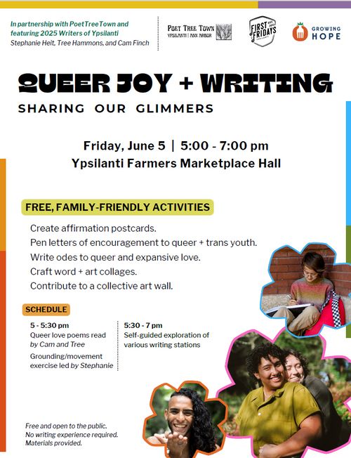 Queer Joy + Writing: Sharing Our Glimmers 