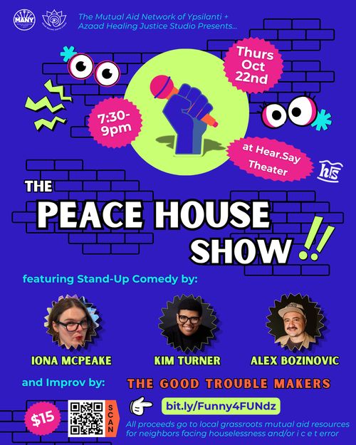 "The Peace House" Comedy Show Fundraiser 