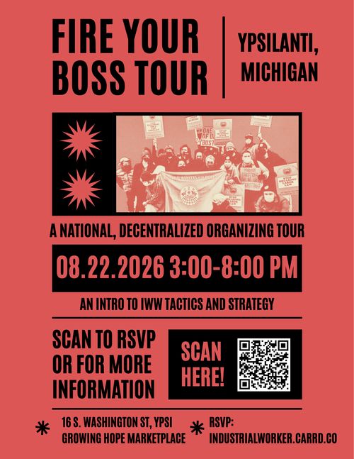 Fire Your Boss Tour: Ypsilanti
