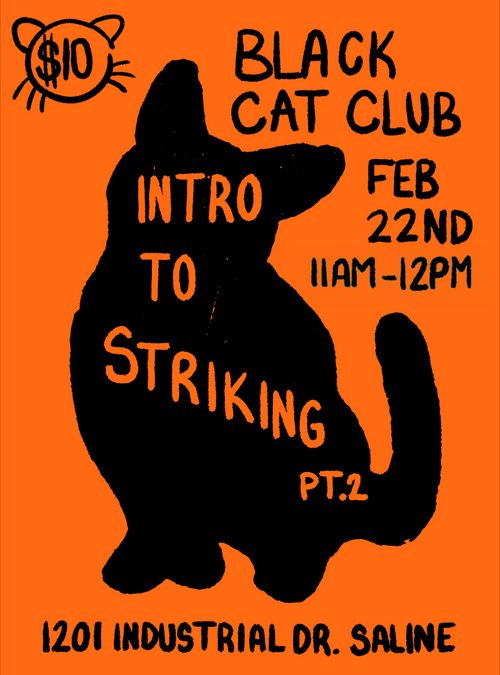 Black Cat Club: Intro to Striking (pt. 2)